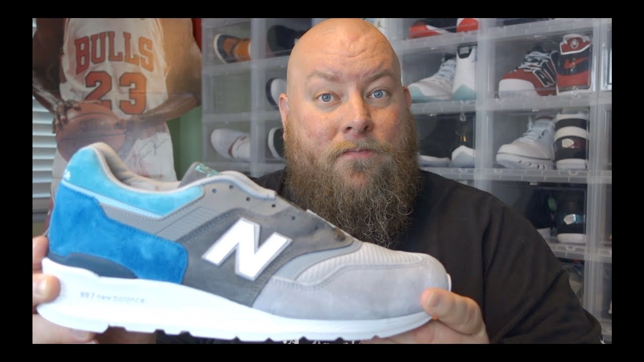 New Balance 997 Lake Blue M997CA Unboxing & Review + BEST QUALITY SUEDE ON A SNEAKER IN 2018