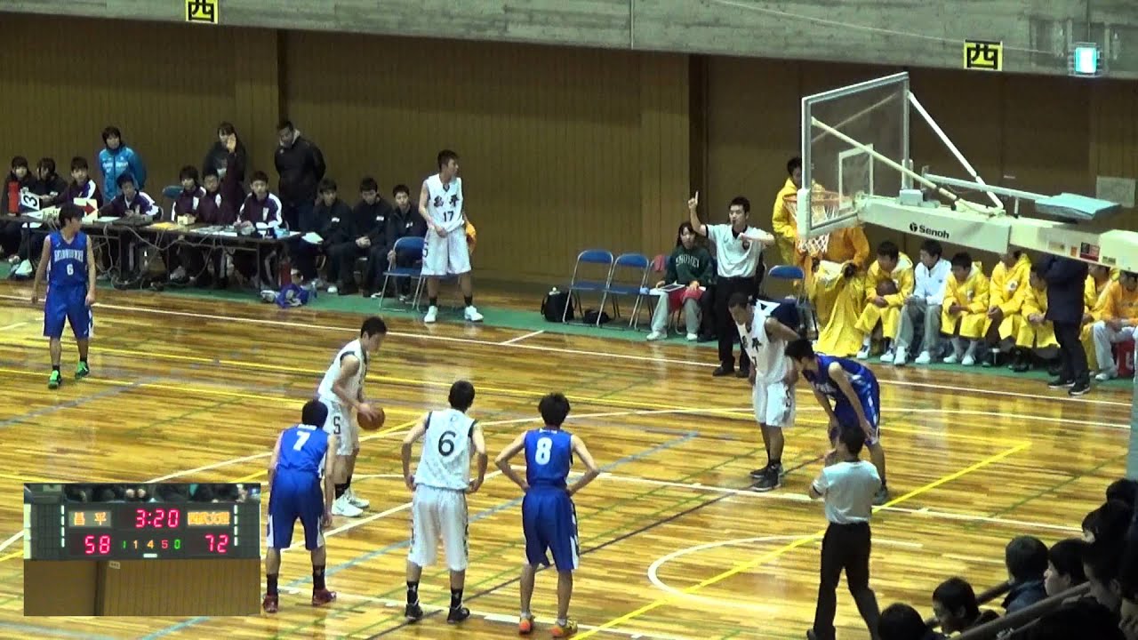 昌平vs西武文理(Q4)高校バスケ 2016 埼玉県新人戦決勝リーグ