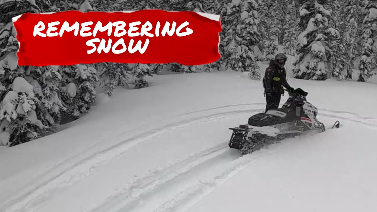 George and Arwen Go Snowmobiling In Core Lodge, Tumbler Ridge B.C.