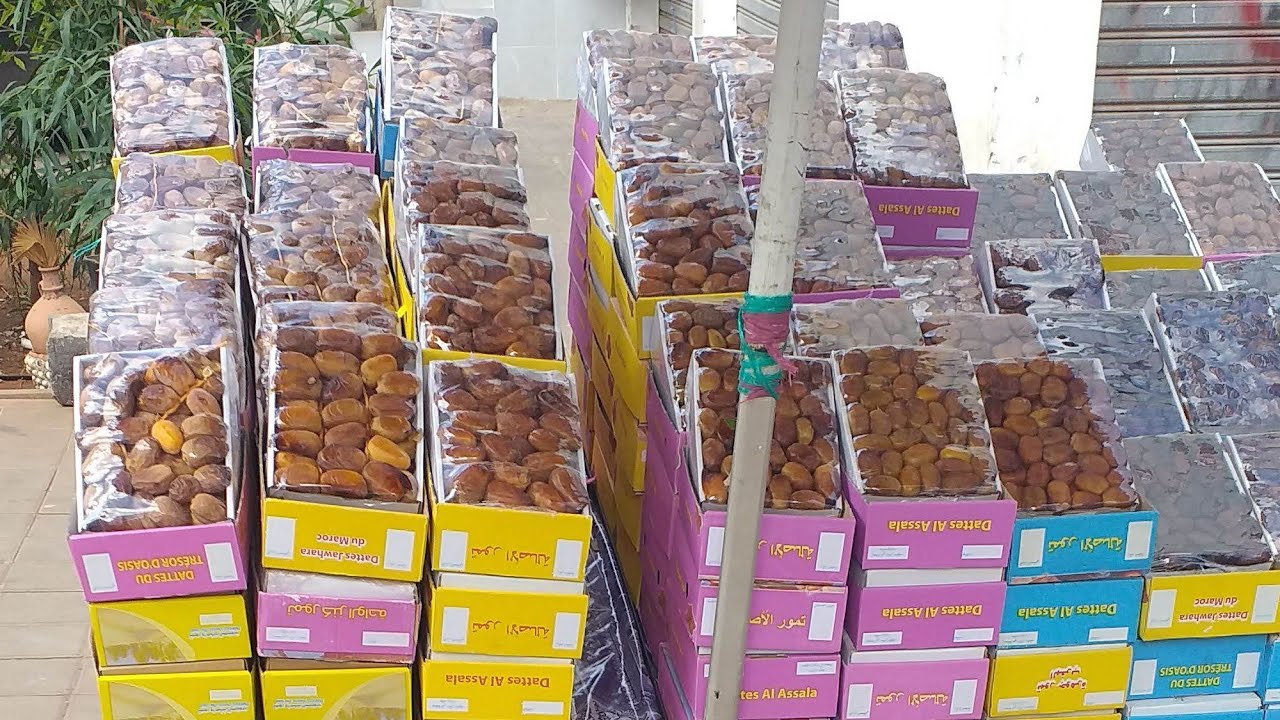 مشروع التمر جولة في اكبر سوق التمر في الدار البيضاء