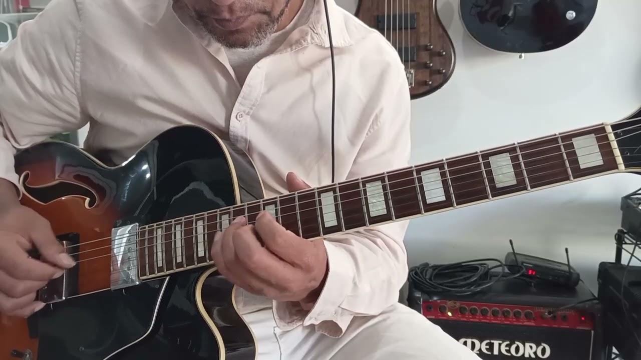 Escala de Blues até V - Shape D