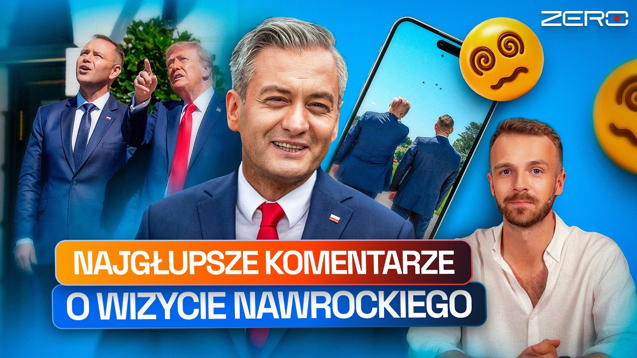 NAJGŁUPSZE REAKCJE NA SPOTKANIE W BIAŁYM DOMU