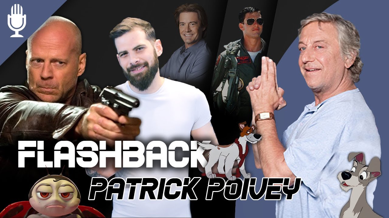 ⏪  [Doublage] Flashback sur Patrick Poivey (Bruce Willis, Tom Cruise, Orson Hodges...)