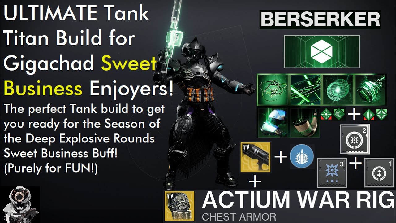Destiny 2: The ULTIMATE Sweet Business Tank Build for the Season 21 Buff! (Full Build Breakdown)