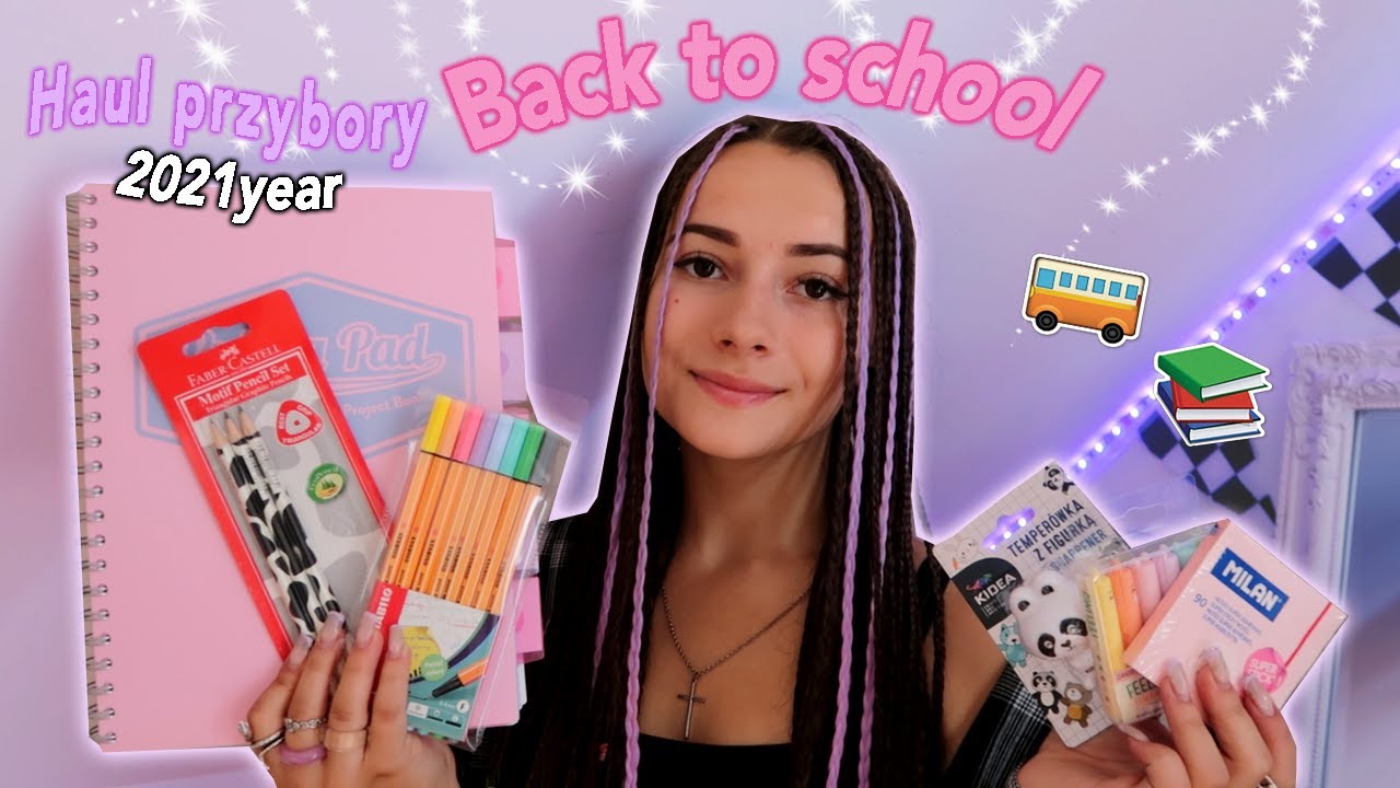 Back to school 2021 HAUL PRZYBORY SZKOLNE