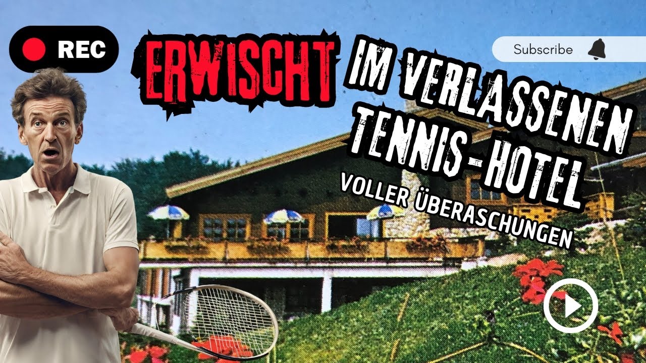 UNGLAUBLICHER FUND 😲unter einer VERLASSENEN TENNISHALLE 🎾mit Promi-Historie | Lost Place 2023