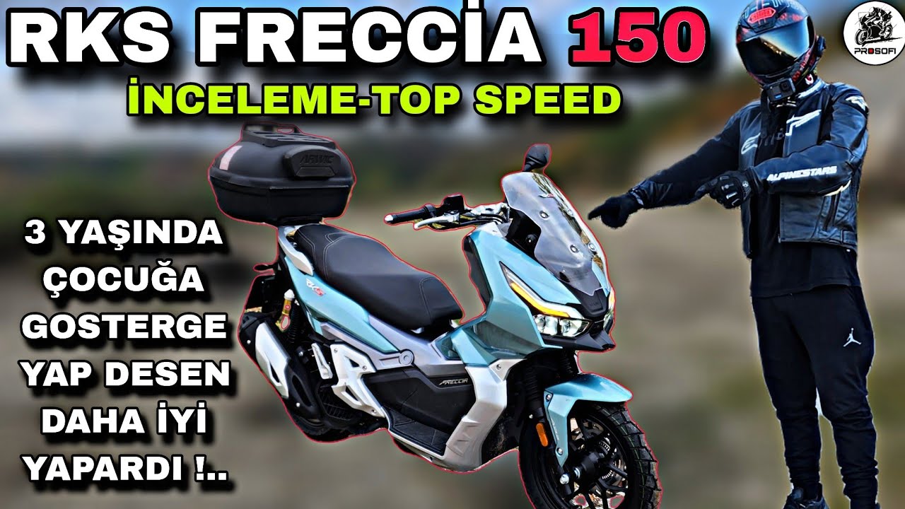 RKS FRECCİA 150 İNCELEME VE TOP SPEED & GÖSTERGESİ EVLERE ŞENLİK & ŞEKLİ VS 10 NUMARA PEKİ YA GERİSİ