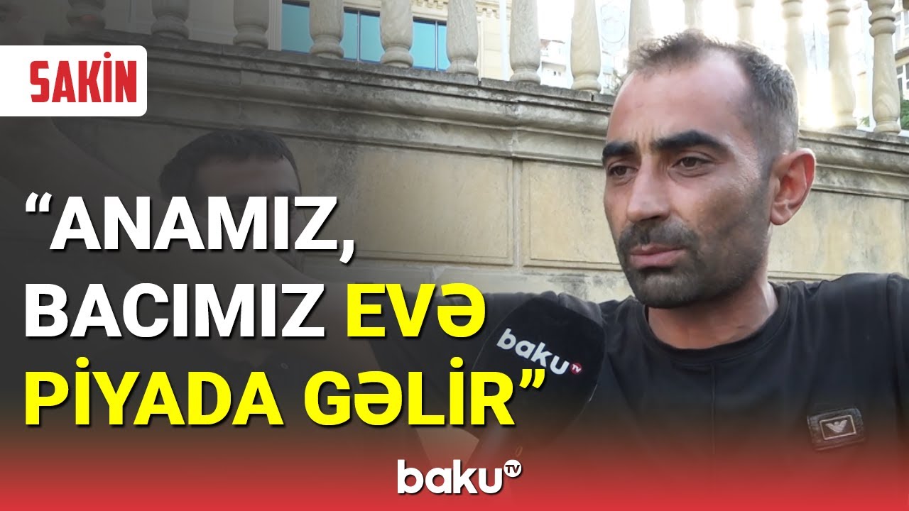 Badamdar yolu hələ də avtobuslar &uuml;&ccedil;&uuml;n bağlı qalır