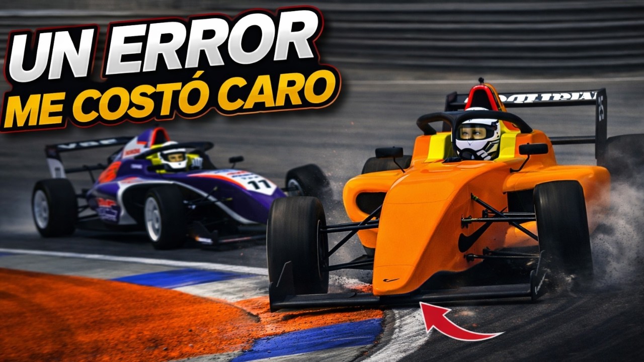 UN ERROR ME DEJÓ SIN PODIO 😱 | Fecha 1 Dubai - F4 Assetto Corsa Online @LigaFenixPro