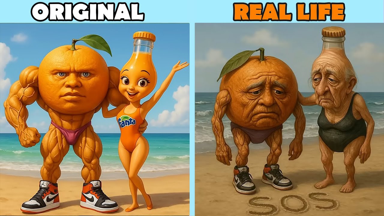 Brainrot memes when they get stuck in a Island | Brainrot Original vs Real life | Brainrot Animation
