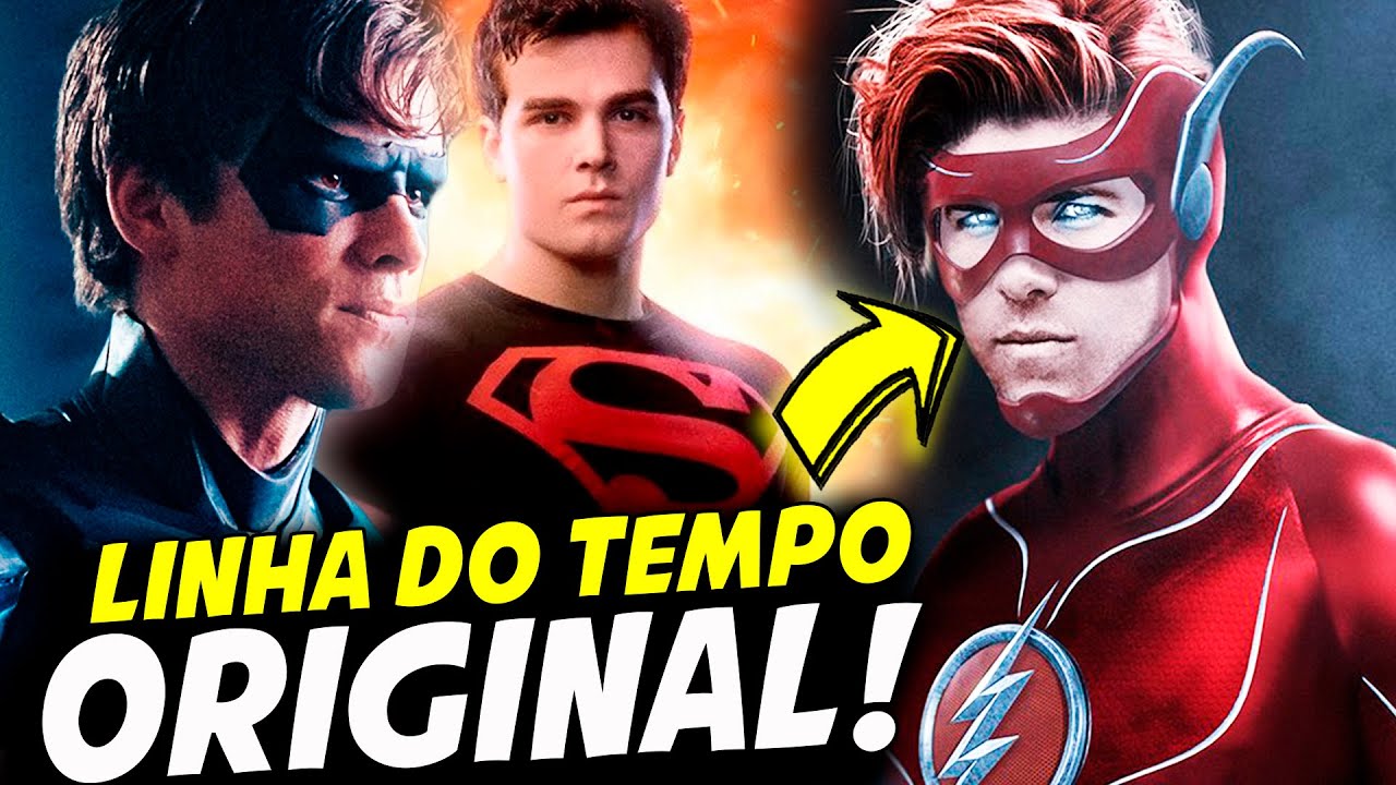FLASH APARECEU EM TITANS? LINHA DO TEMPO ORIGINAL COMPLETA!