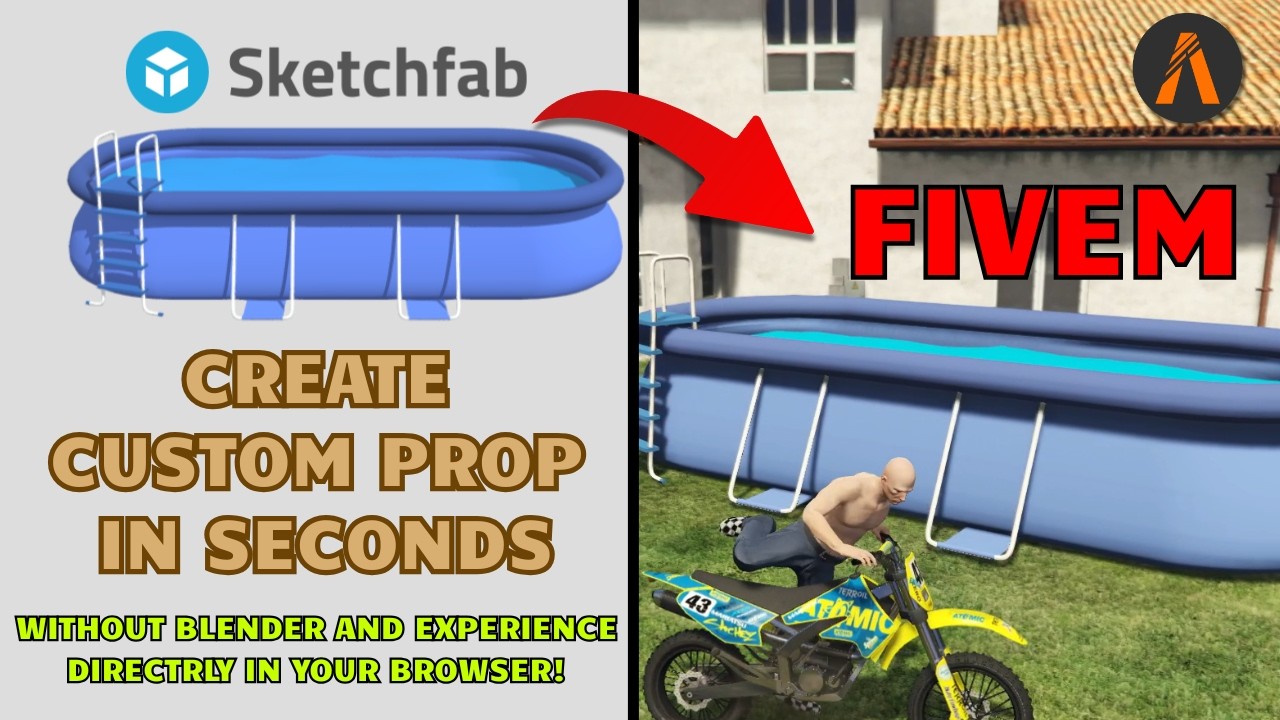 How to easy Make a Custom GTA V / FiveM Prop Without Blender + Fix Collisions