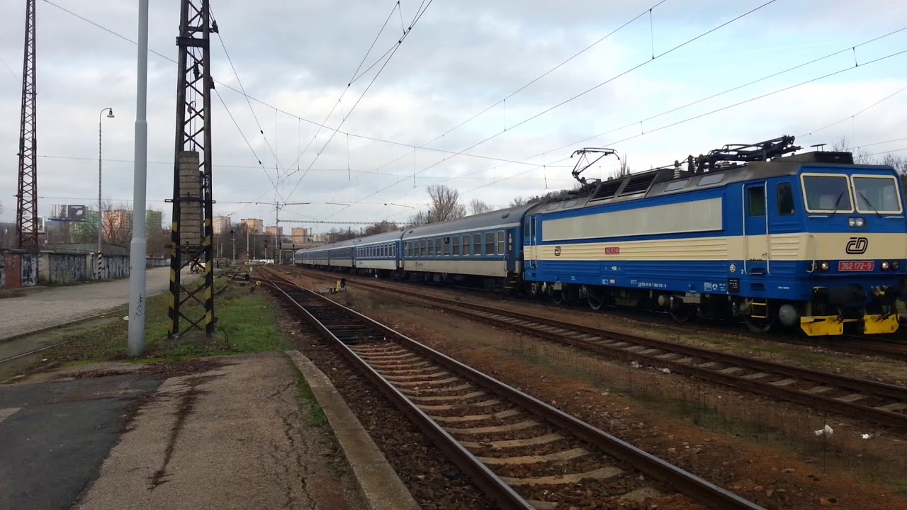 Vlaky Brno Královo Pole 24.11. 2019