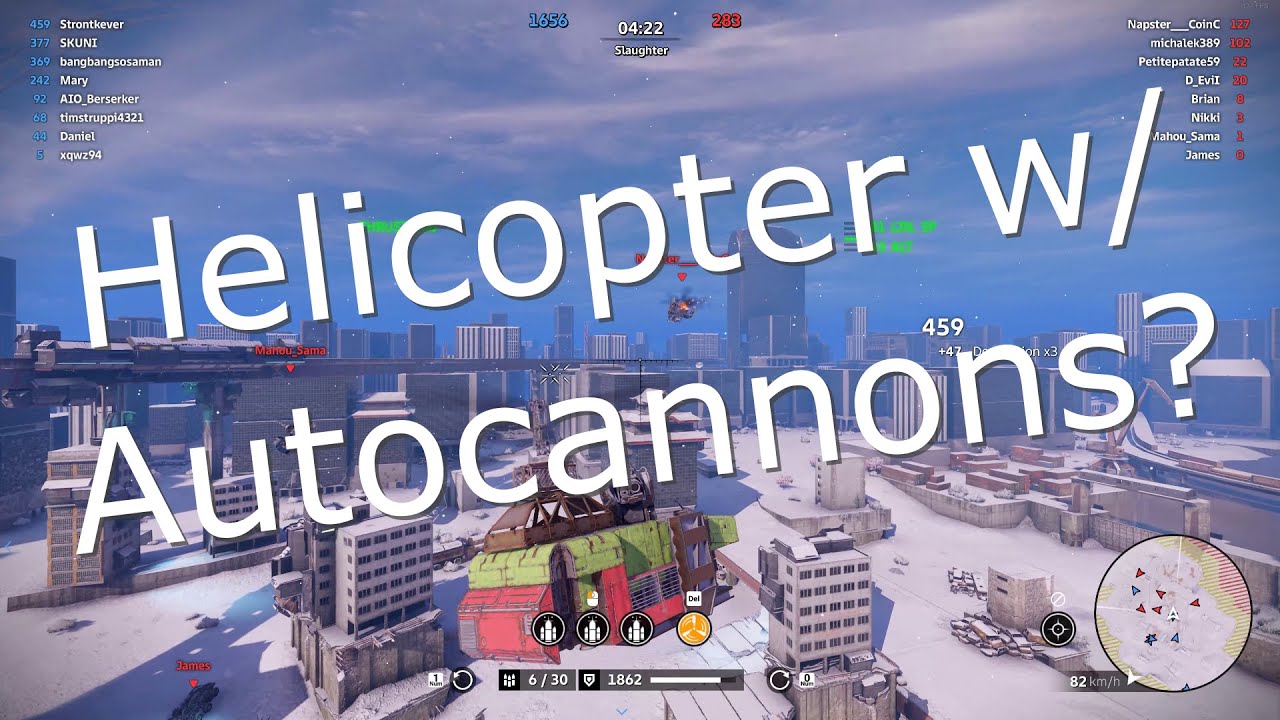 Crossout: &ldquo;Off we go!&rdquo; autocannons gameplay.