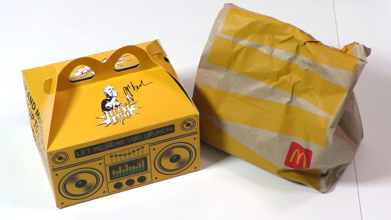 McDonald's Ghetto Blaster Box and Chips
