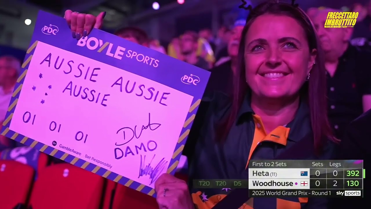 Damon Heta vs Luke Woodhouse • World Grand Prix 2025 Turno 1 (Leicester) ITA