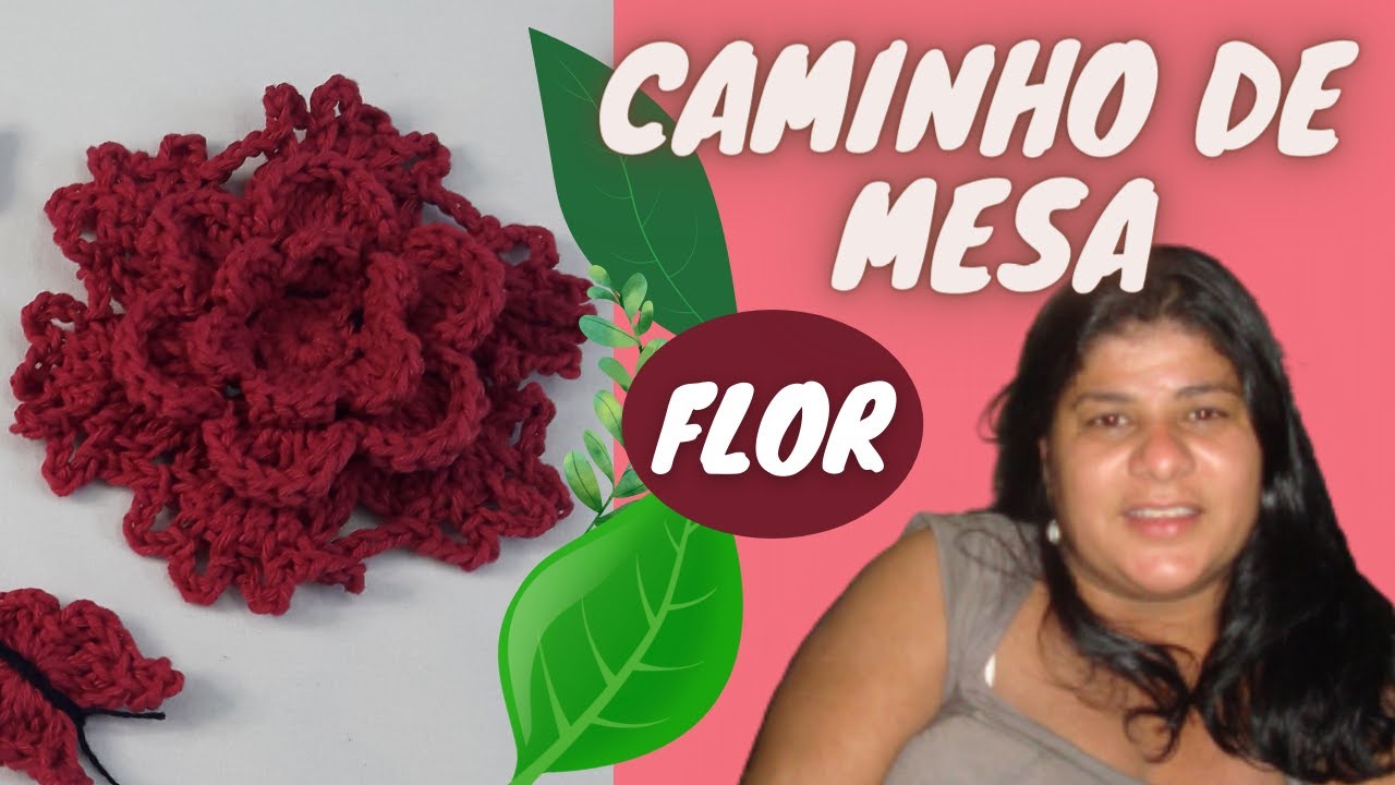 CAMINHO DE MESA | AULA 2 - FLOR | PASSO A PASSO