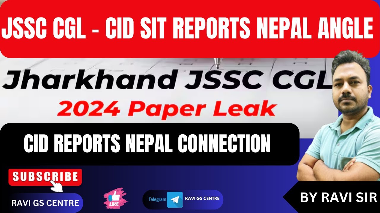 JSSC CGLCID SIT REPORT - NEPAL CONNECTION