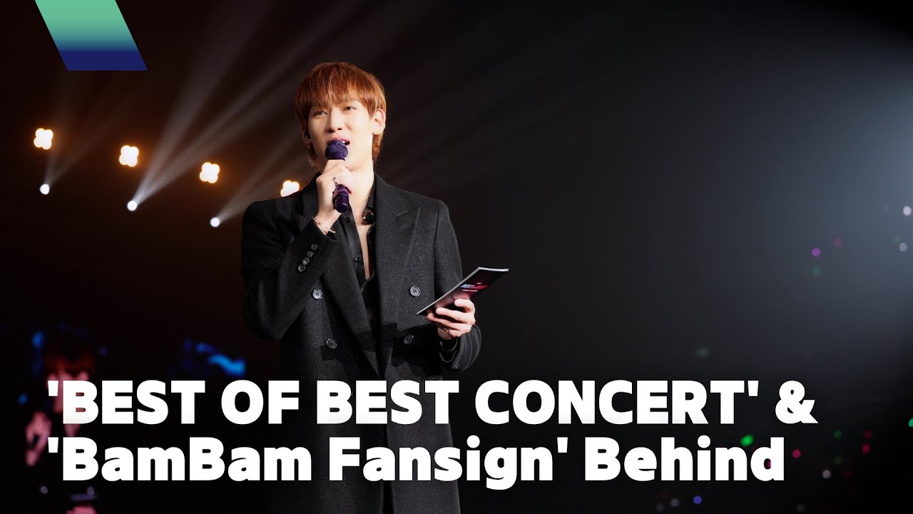 [BamBam] '2022 BEST OF BEST CONCERT' & 'POP COIN FANSIGN' Behind