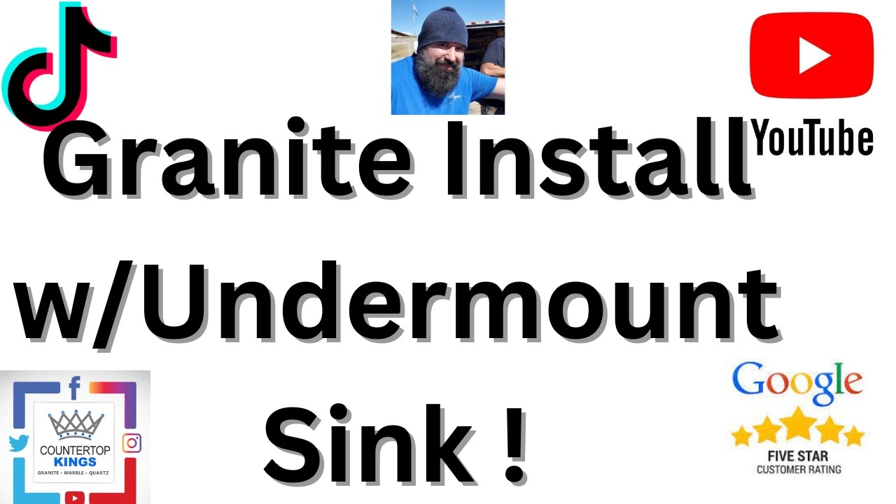 Granite Install w/Undermount Sink