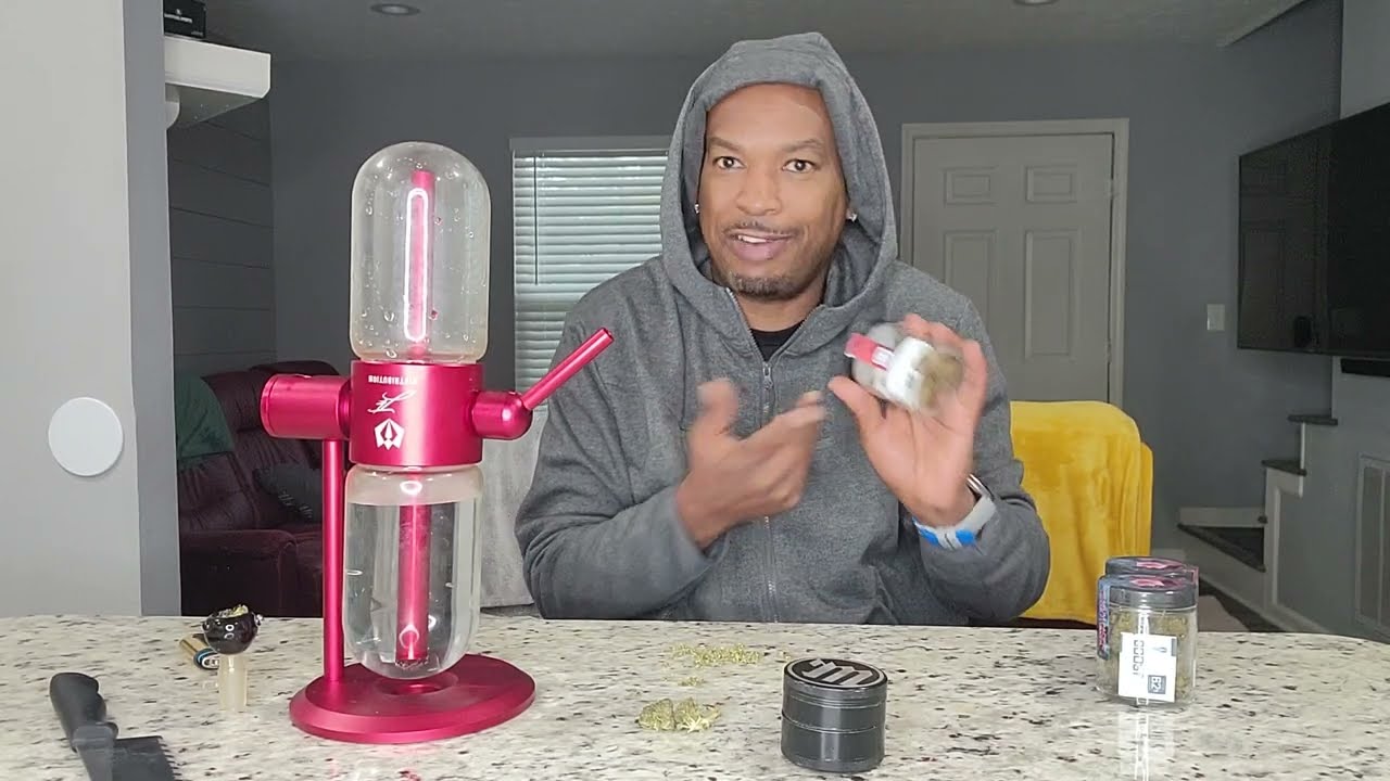 ice cream cake Delta 8 thc flower review / gravity bong