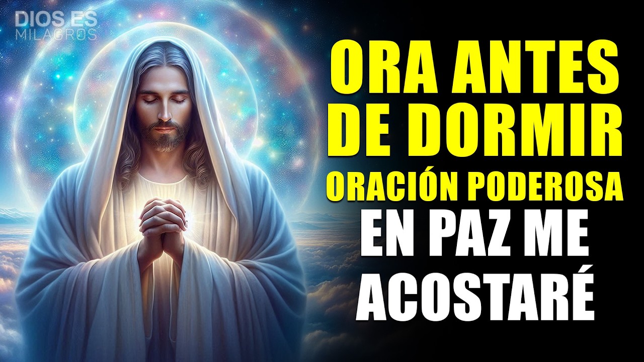 Salmo 4:8 - La Oración Nocturna Más Poderosa para Dormir Tranquilo 🙏