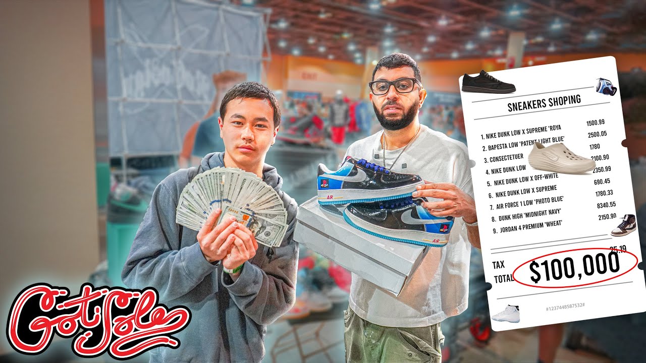 We Spent $100,000 in 47 Minutes at Got Sole