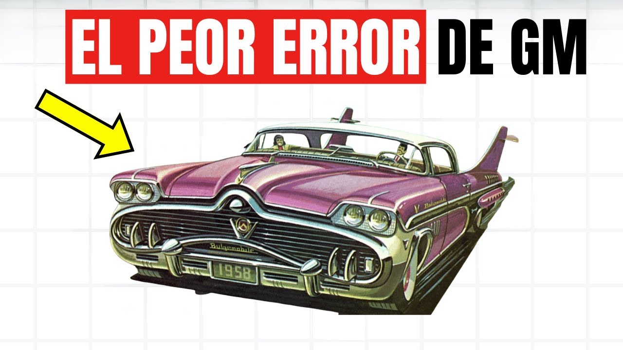 1958: El año en que GM cometió su PEOR error… y luego lanzó los autos más locos