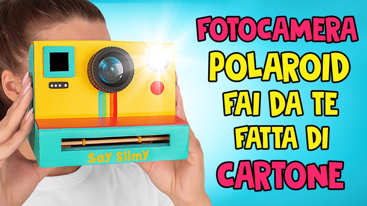 Fotocamera fatta di cartone? Facilissimo!