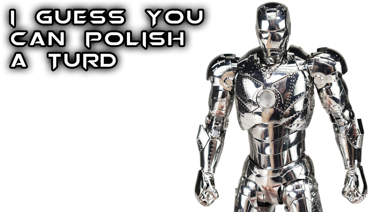 Threezero DLX IRON MAN MARK 2 (Chrome Edition) Marvel: The Infinity Saga 1/12 Action Figure Review