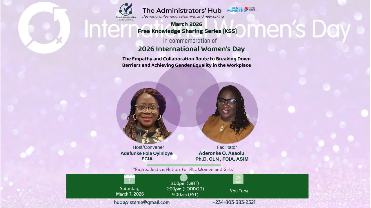 Empathy & Collaboration Route to Breaking Down Barriers & Achieving Gender Equality in the Workplace