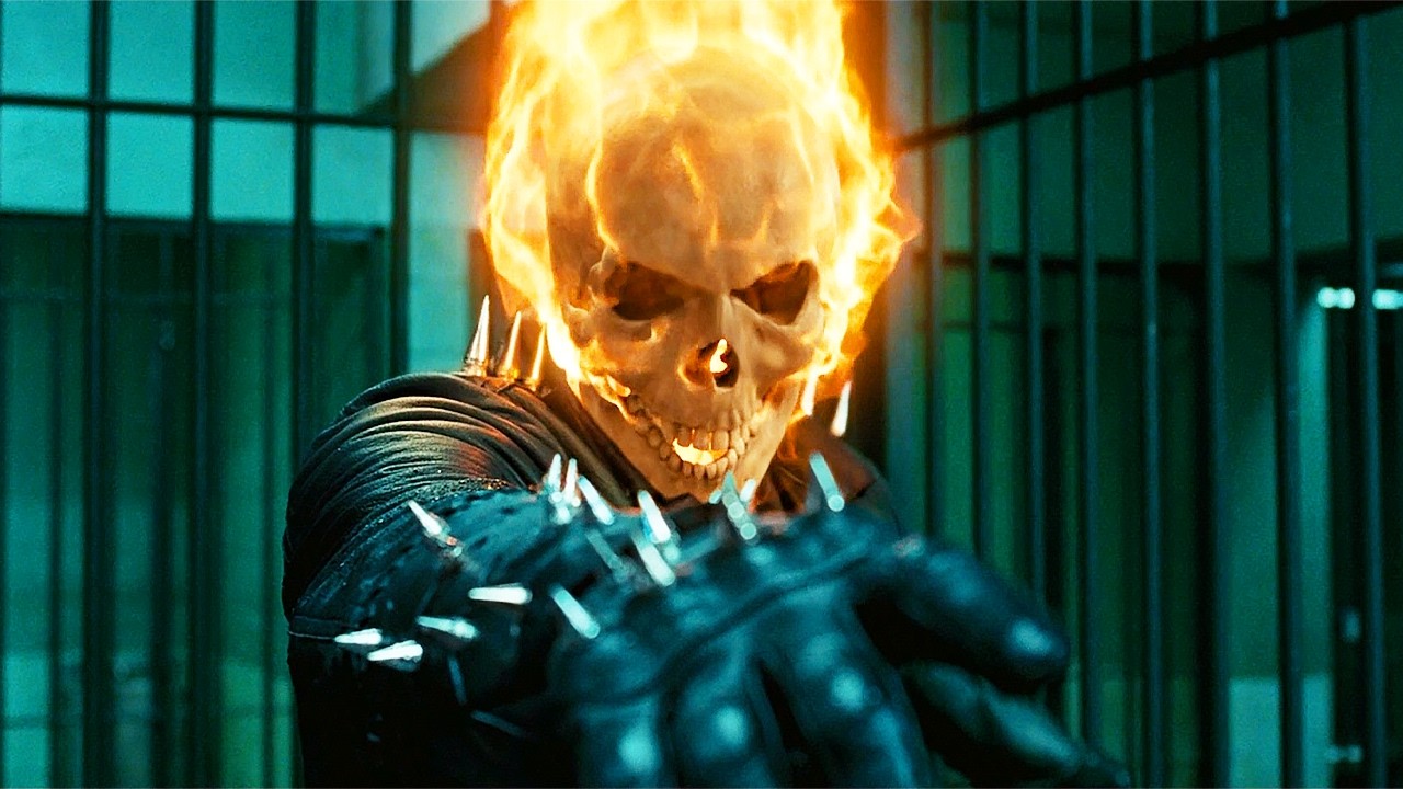 Ghost Rider Jail Escape Scene - GHOST RIDER (2007) Movie Clip HD