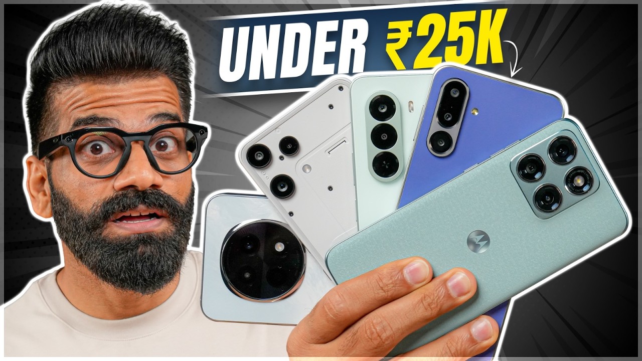 Best Smartphones Under ₹25,000 - June 2026🔥🔥🔥