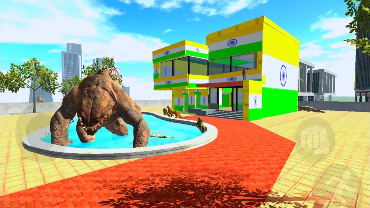 💩The  Monster From Jurassic Park Has Entered My House 🏠 Android Gameplay| Indian Bike Driving 3D 