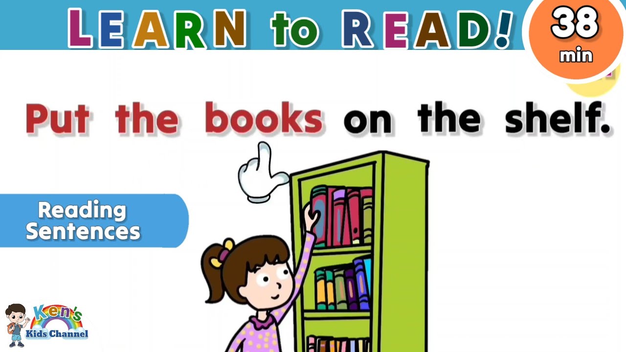 Sentence Reading Practice | Reading Simple Sentences | English Reading Lesson for Kids 