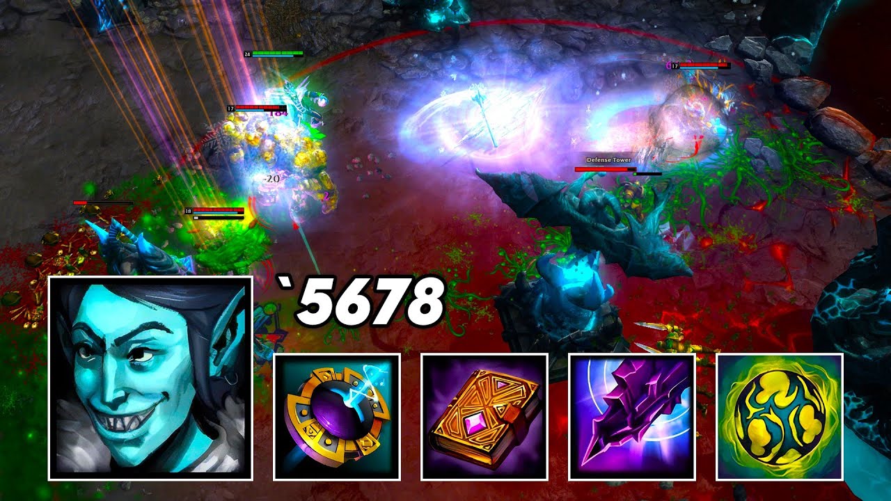 HoN Ellonia 1618 MMR `5678