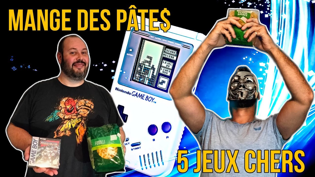 MANGE DES PÂTES - Sélection de 5 jeux chers et rares sur GAMEBOY 💶📈