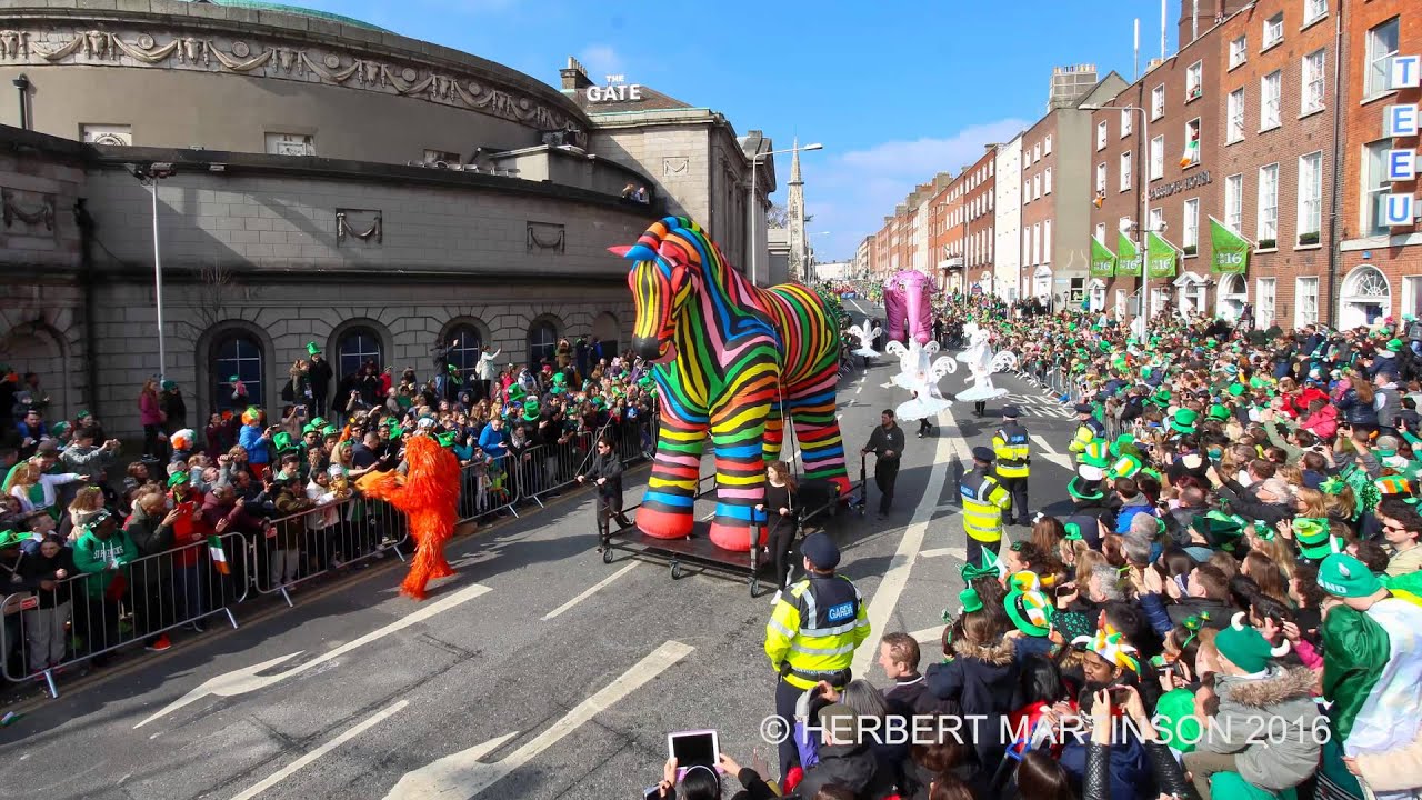 St. Patrick's Day Parade Timelapse 4K