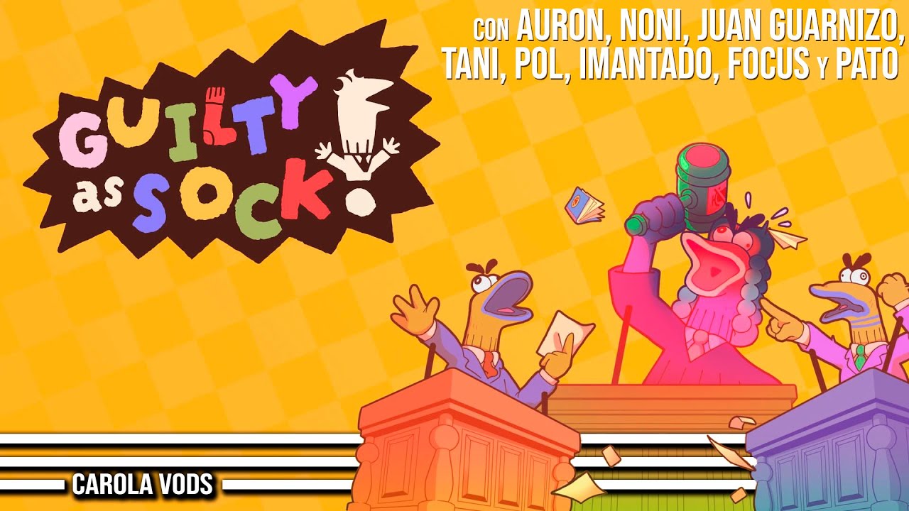 Es ilegal ser guapo en España y otros juicios en GUILTY AS SOCK! 🧑‍⚖️ Con Auron, Juan, Imantado...