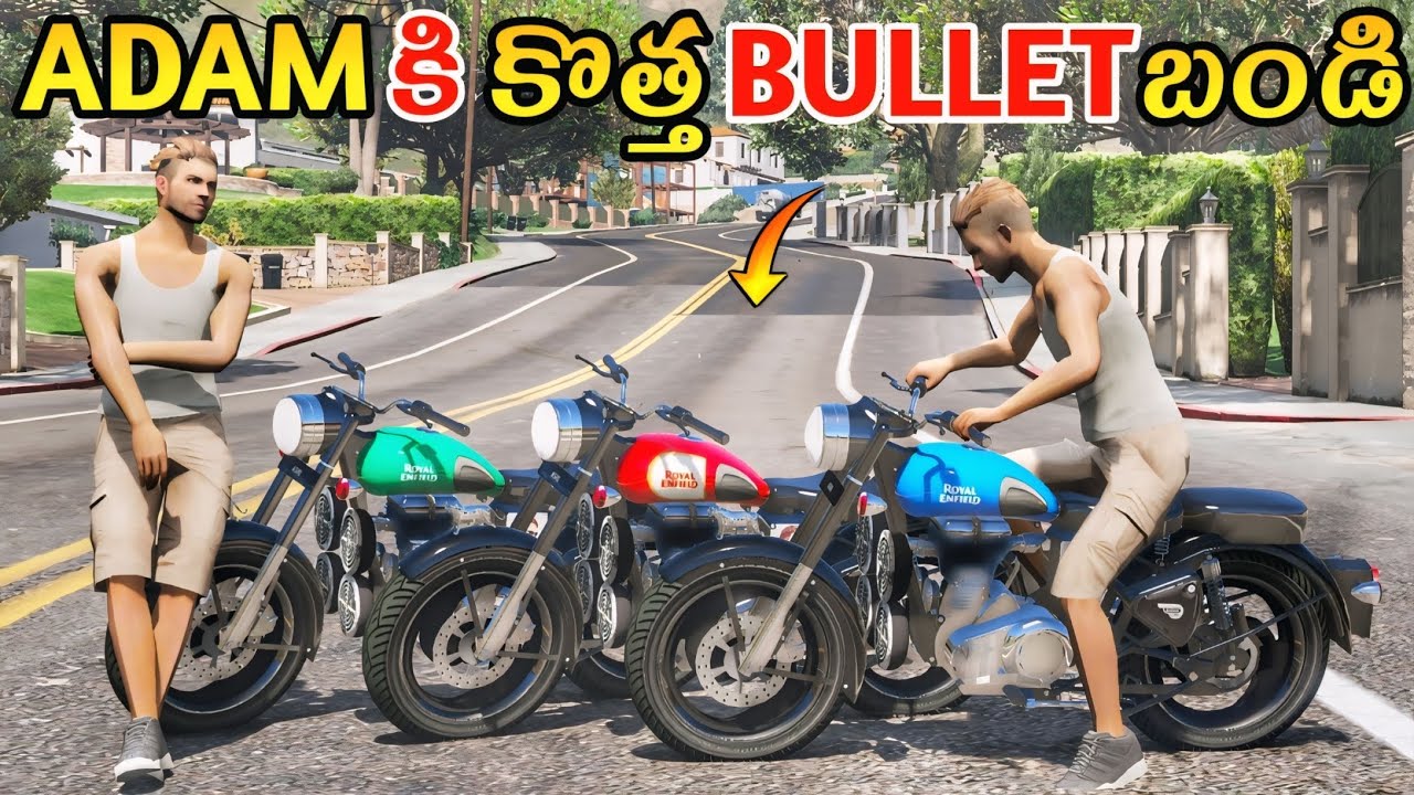 Adam New Bullet Bike In Gta 5 | Stealing Bullet Bike | Gta 5 Gameplay In Telugu