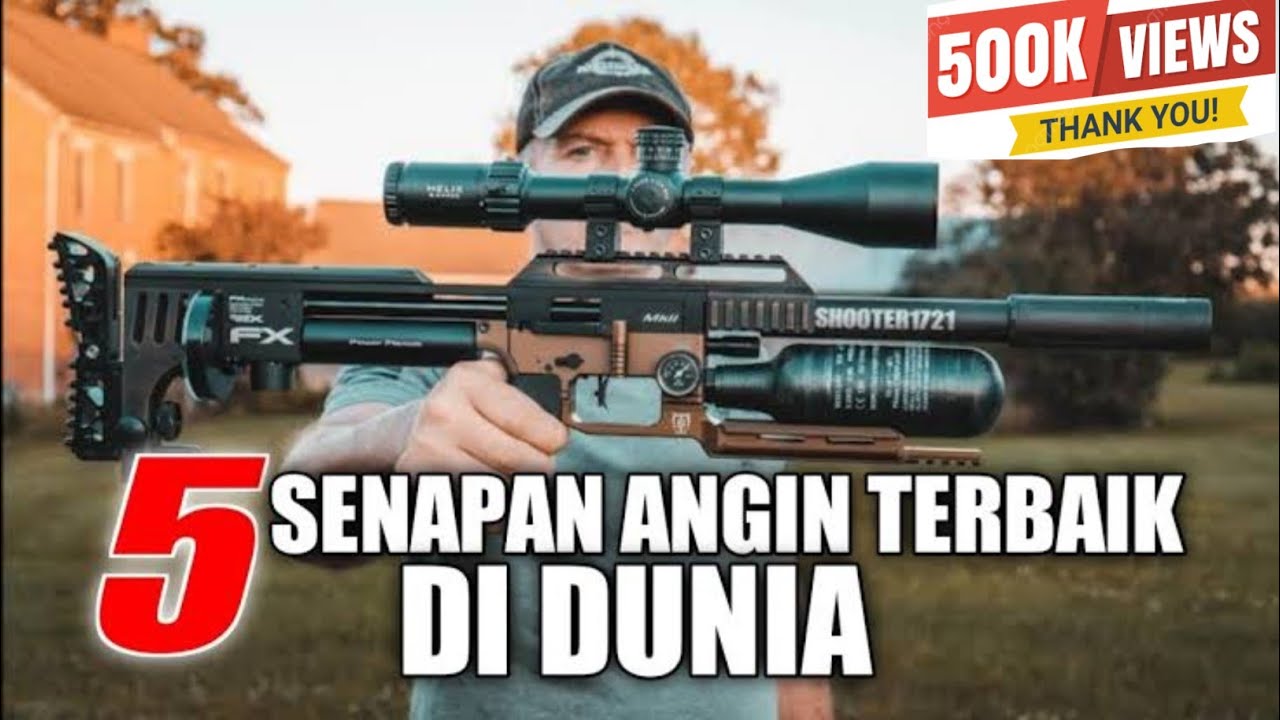 5 Senapan Angin Terbaik di Dunia - Salah satunya dari Indonesia