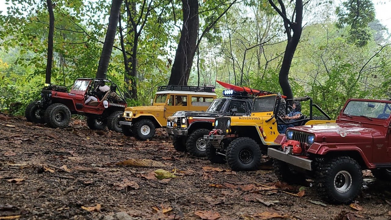 RC VLOG SCALE CAR GROUP DRIVING at Mt.Chilbo