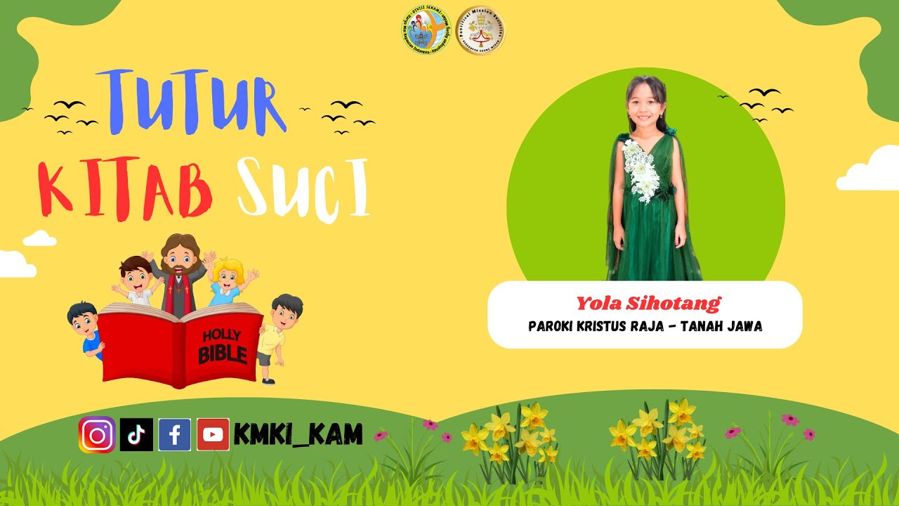 TUTUR KITAB SUCI, MINGGU 21 SEPTEMBER 2025 // YOLA SIHOTANG