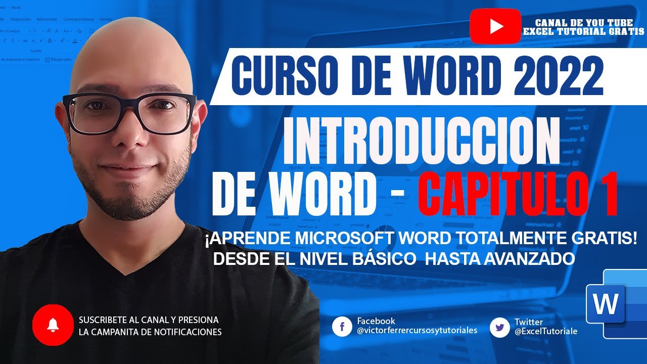 Introduccion al curso de Microsoft Word 2022 Cap 1