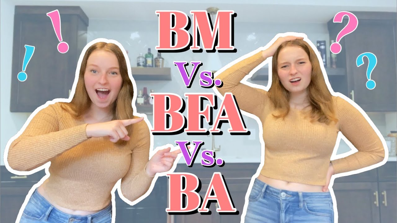 BM vs. BFA vs. BA | Musical Theatre Degrees