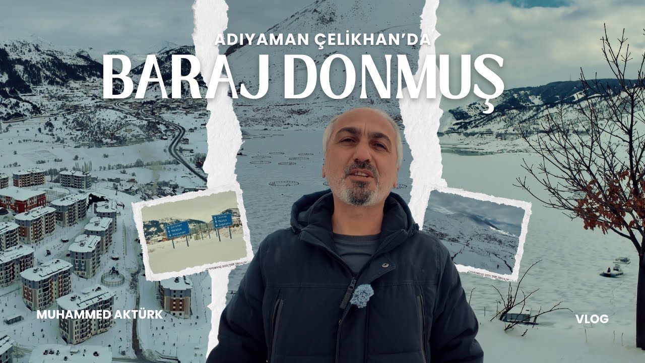 Doğu’da Kış Serttir | Çelikhan’da Kar, Soğuk ve Sessizlik