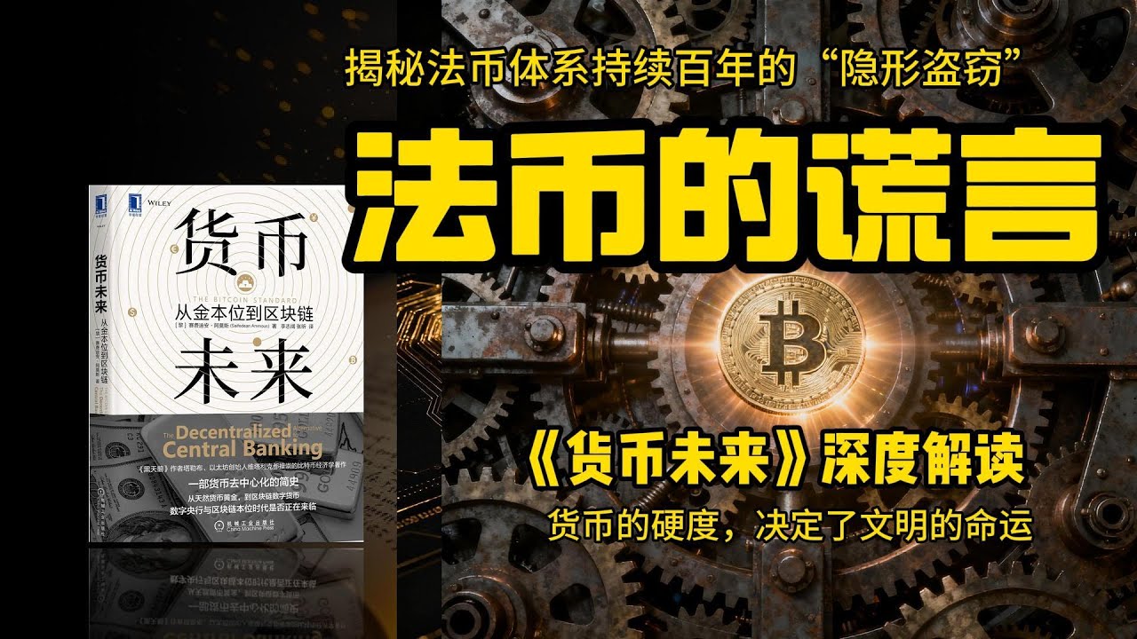 存钱正在让你变穷？揭秘法币体系持续百年的“隐形盗窃”   深度解读《货币未来》：货币的硬度决定文明的命运