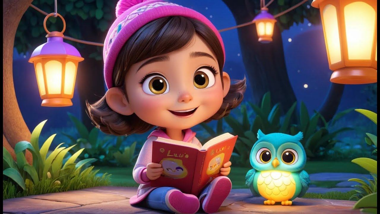 Little Owl Blink and Read | Fun Learning Song for Kids | Early Reading Nursery Rhyme