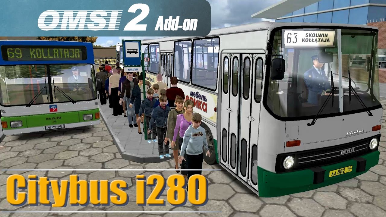 OMSI 2 Citybus IKARUS 280 | Stettin Linie 63 ☆ Let's Play OMSI 2