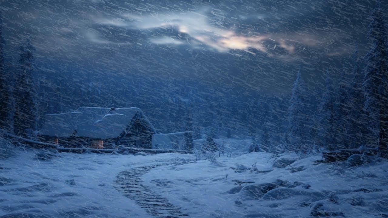 Intense Blizzard Ambience - Relentless Arctic Blizzard Sounds for Sleeping